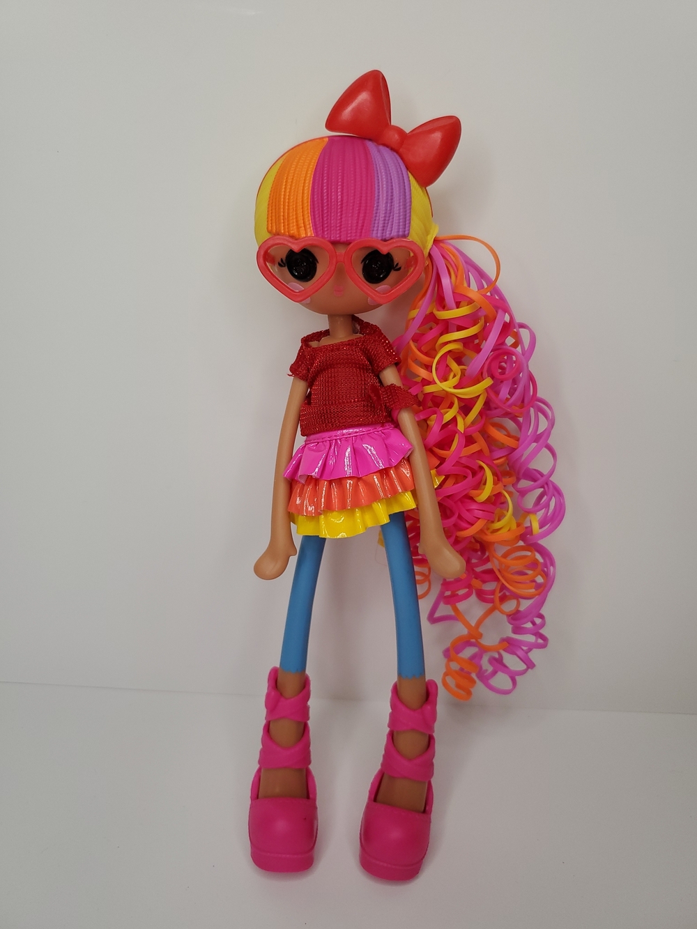 Lalalopsy Girls 9”in Doll April Sunsplash With Clothes And Shoes